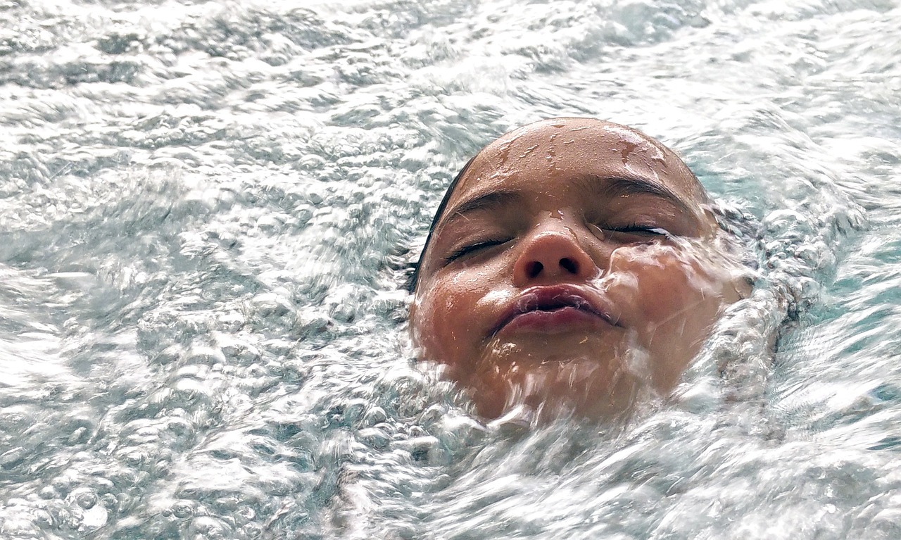 swimming pool, water, close up