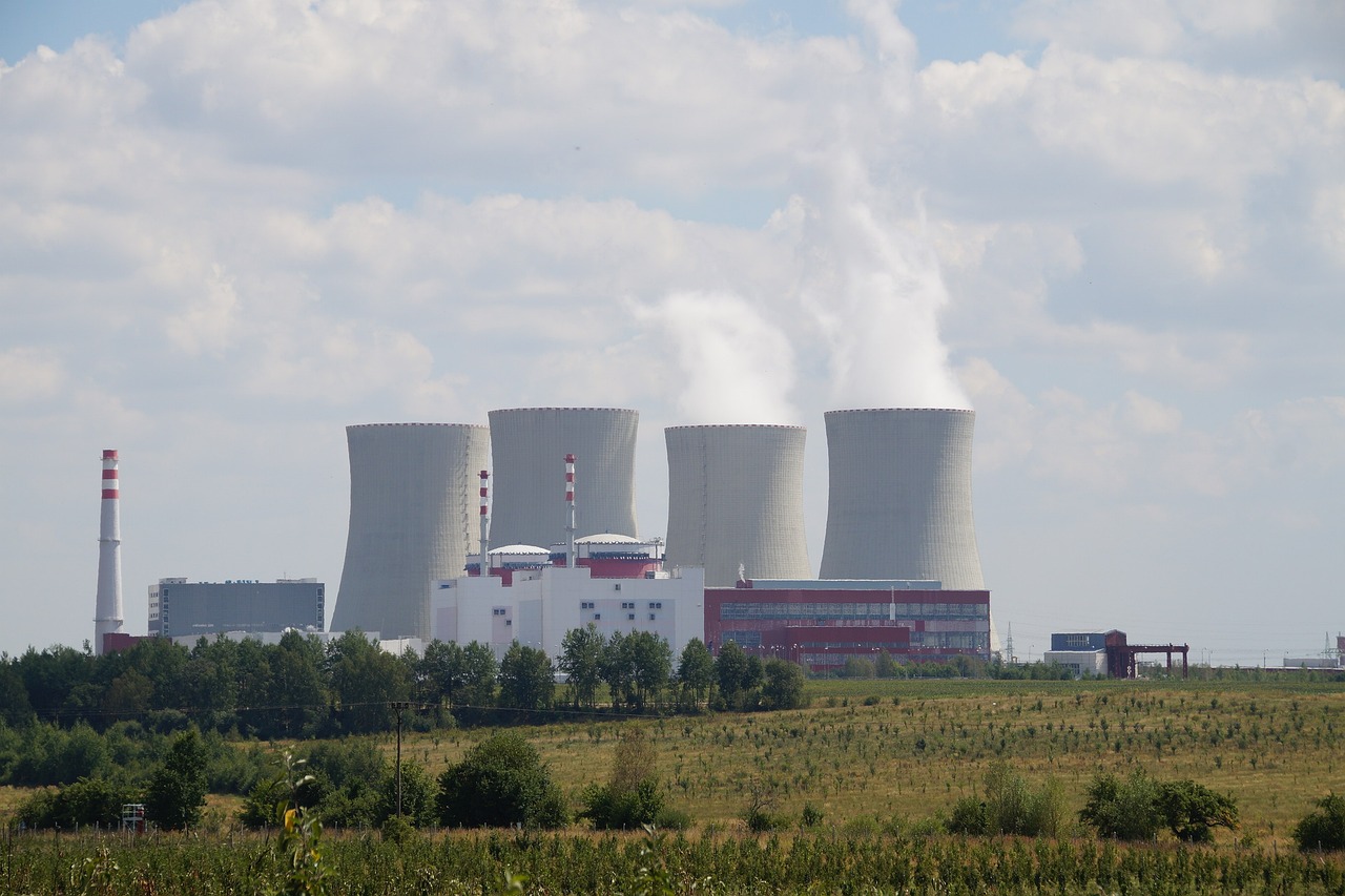 temelín, nuclear power plant, south bohemia