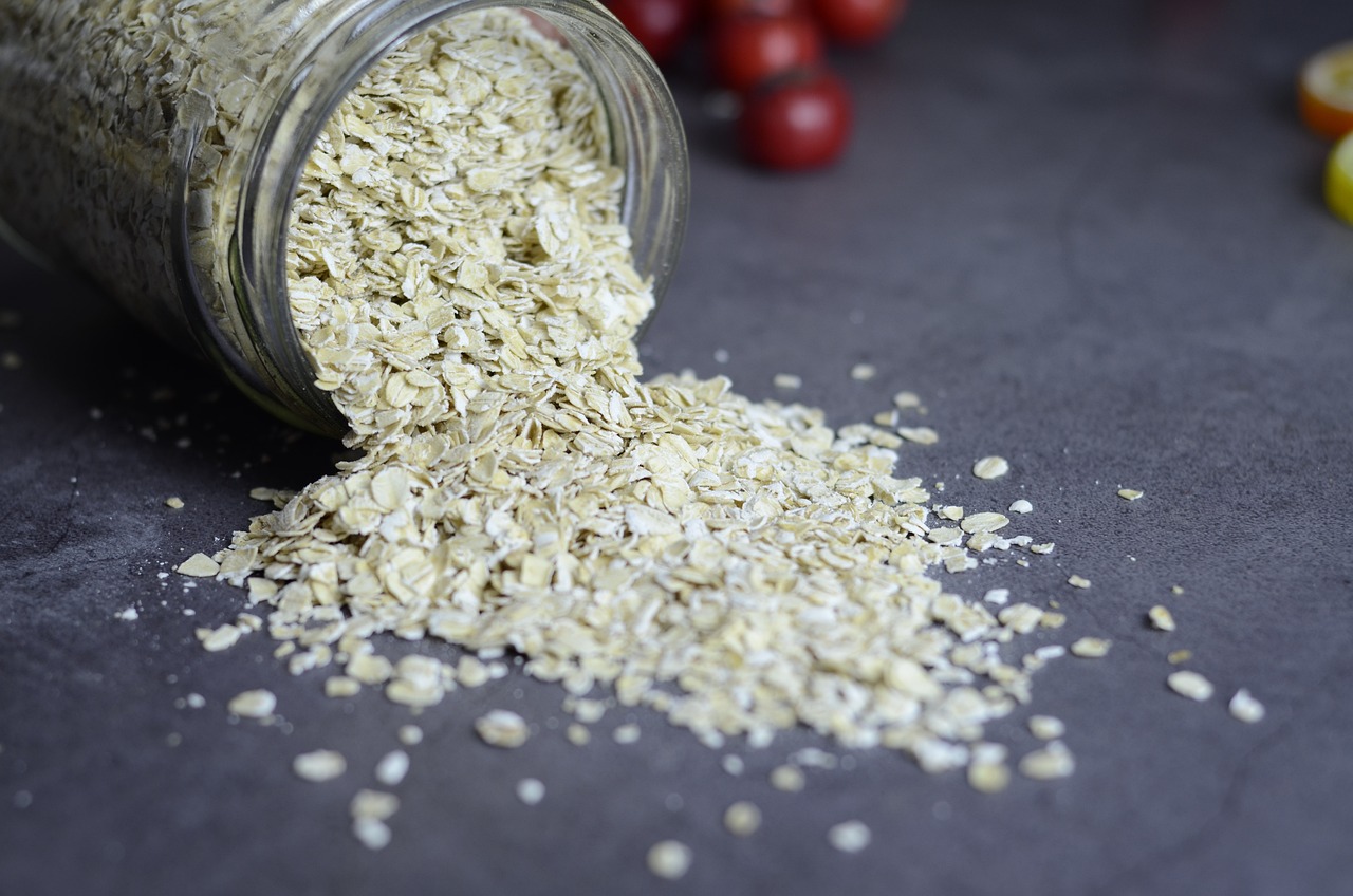 oat, grains, food, organic, oatmeal, healthy, nutrition, rustic, natural, breakfast, meal, jar, spill, closeup, oat, oatmeal, oatmeal, oatmeal, oatmeal, oatmeal