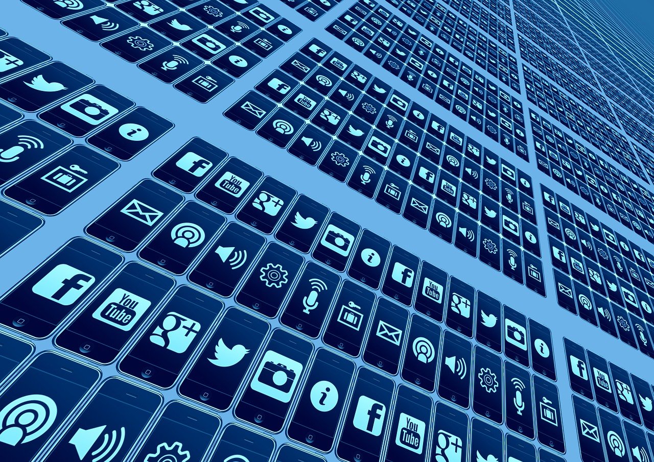 apps, social media, network, internet, social network, logos, tiktok, facebook, marketing, analysis, concept, social networking, networking, icons, website, presentation, multimedia