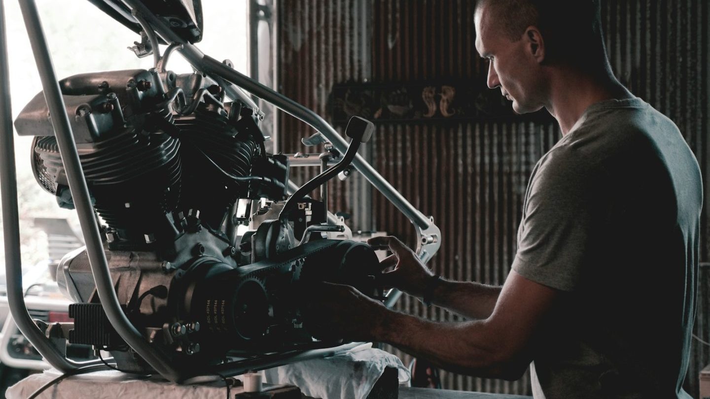man holding engines