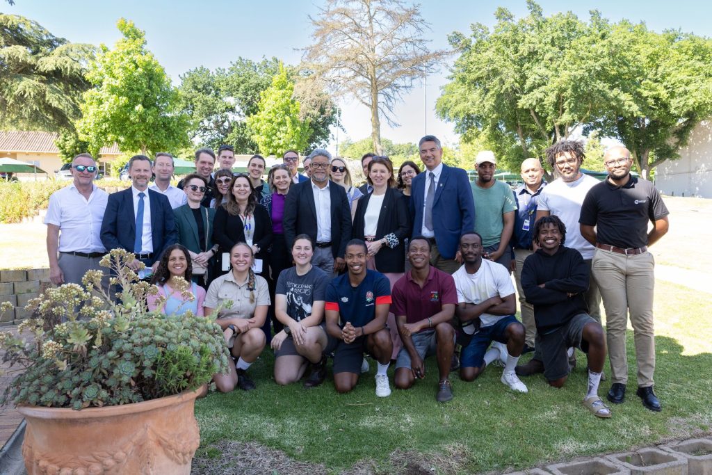 OÖ Delegation mit den Vertreteren des Elsenberg Agricultural Training Institutes. Foto Land OÖ