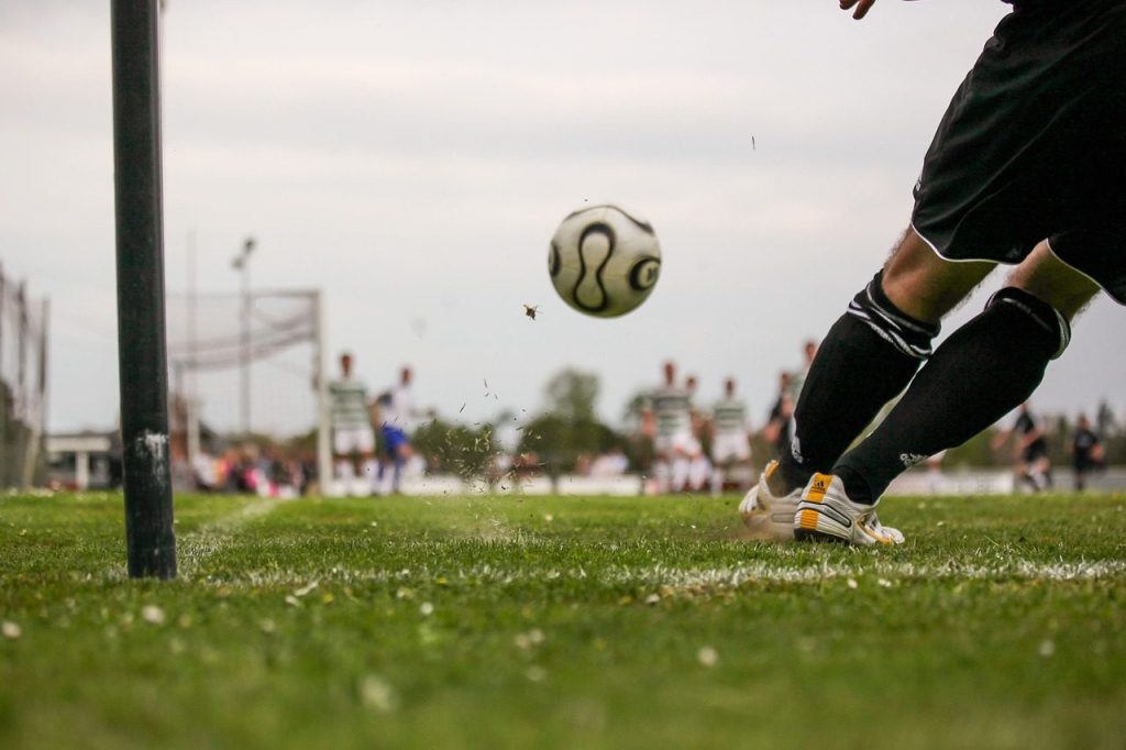 soccer, ball, sports, goal kick, corner, outdoor, black, green, kicker, to play, victory, football match, soccer, soccer, soccer, soccer, soccer