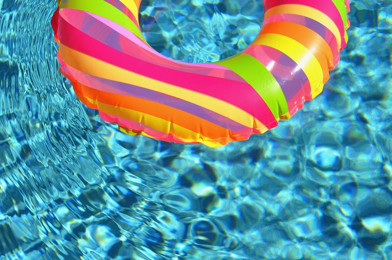 swim ring, water, swimming pool, ring, nature, float, inflatable, lifebuoy